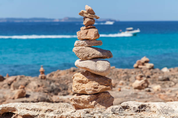 istock Pyramid of the stones. 647420206