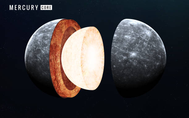 istock Mercury inner structure. Elements of this image furnished by NASA 647421730