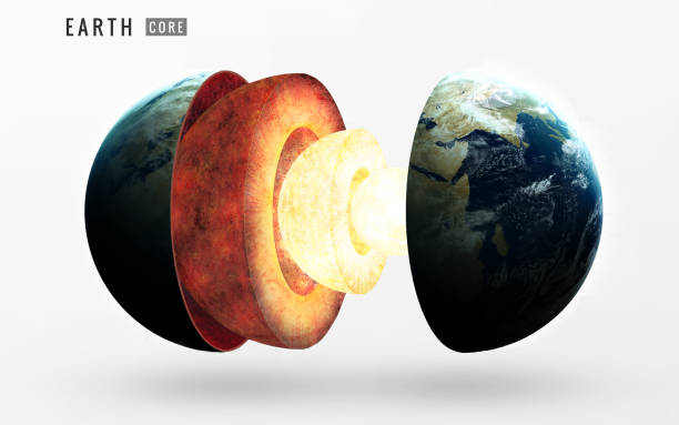 istock Earth inner structure. Elements of this image furnished by NASA 647423818
