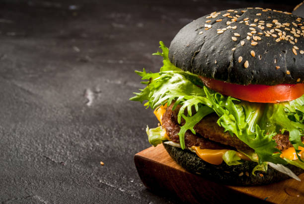 istock Freshly homemade burgers 647431090