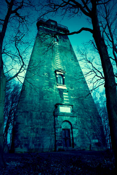 istock Old Haunted Derelict Abandoned Building 647437958