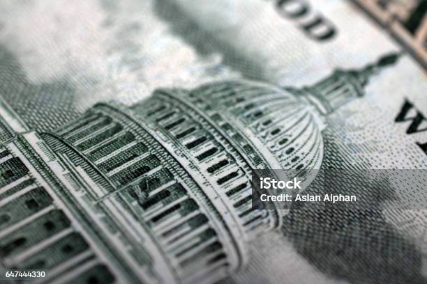 Close Up Dollar Bill Stock Photo - Download Image Now - USA, Government, American Culture