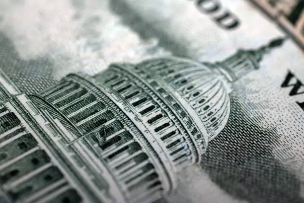 Photo of Close up dollar bill