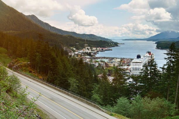 istock Port in ketchikan port Alaska 647463784