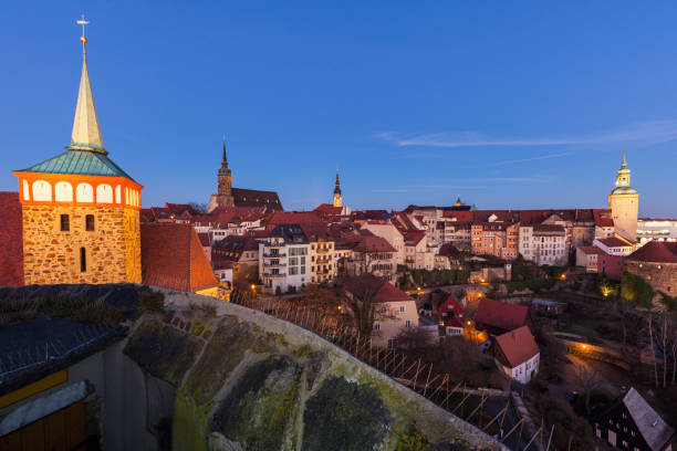 istock Panorama of Bautzen at evening 647470706