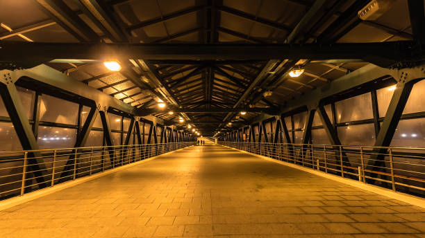 istock steel pedestrian bridge overpasses highway 647476776