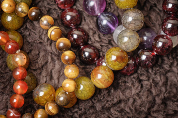 istock Semi-precious stone bracelet 647483332