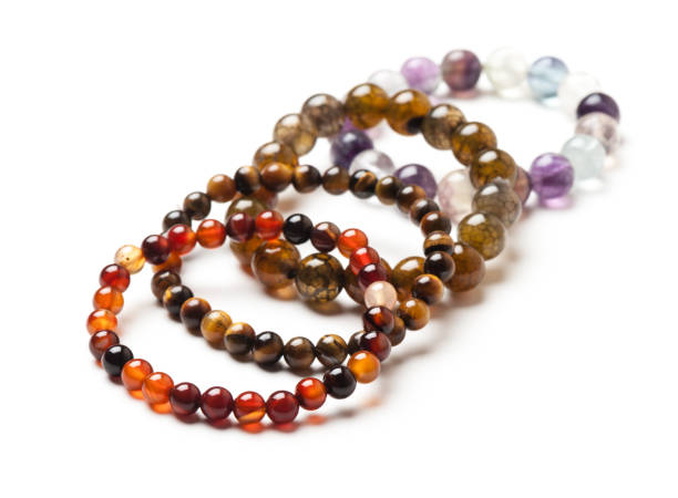 istock semi-precious stones bracelet 647483654