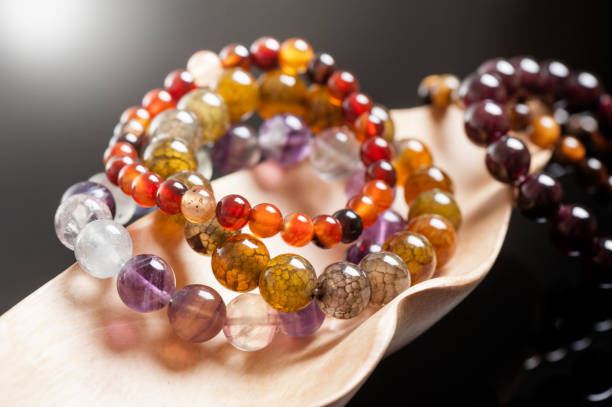 istock semi-precious stones bracelet 647483846