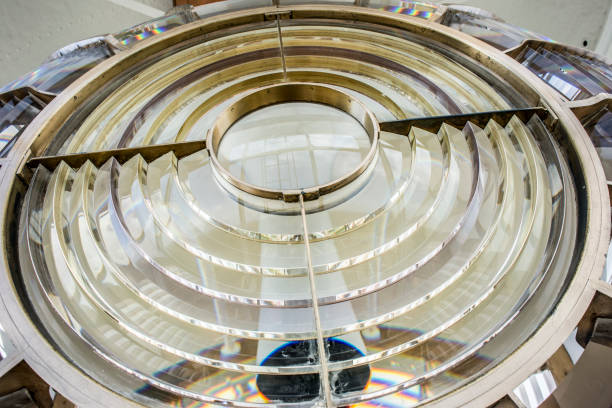 istock Light of a lighthouse up close 647483928