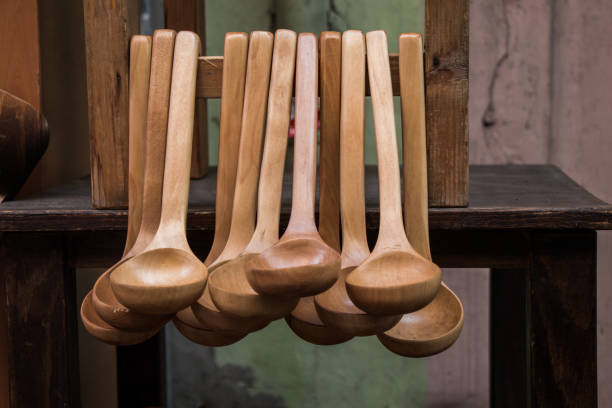 istock soup spoon or tablespoon made of wood 647487394