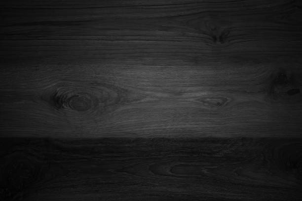 istock Wood Black background texture. Blank for design 647507596