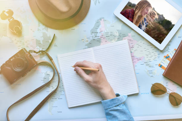 istock Notes of traveler 647523756