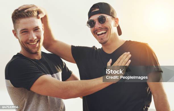 My Wingman Of Choice Stock Photo - Download Image Now - Friendship, Men, Male Friendship