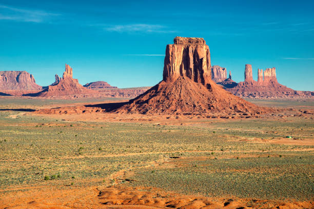 istock Sunrise at Monument Valley, Arizona. 647548752
