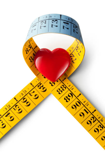 istock Diet. Measuring tape with heart. 647556866