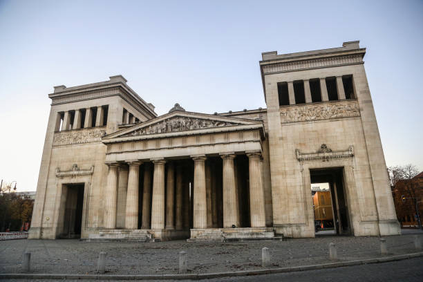 istock Propylaea on Konigsplatz Munich 647573186