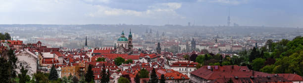 istock Roofs of Prague, old town 647581328
