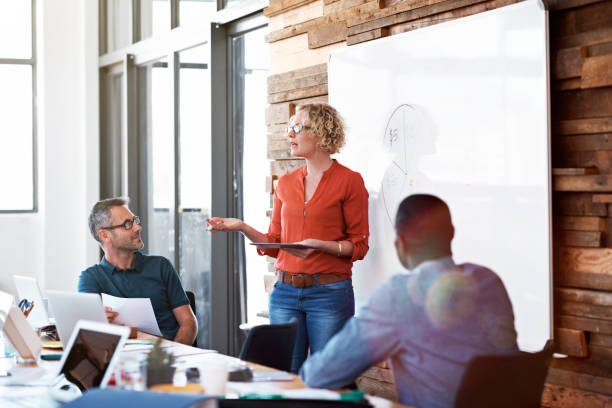 istock The ideas are flowing in this meeting 647588992