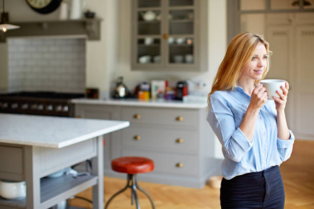 istock Enjoying a coffee in the morning 647590090