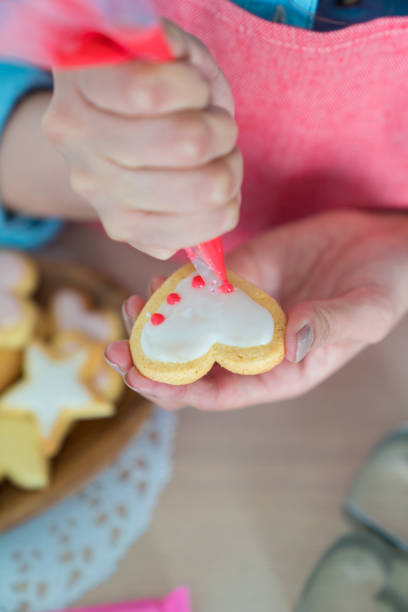istock Close up icing cookies 647596634