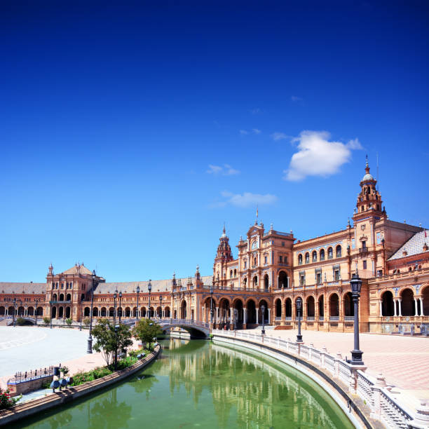 istock Plaza de Espana in Seville 647606440