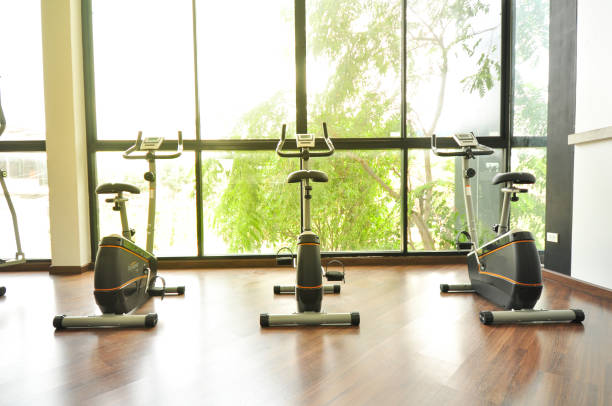 istock Fitness and gym equipment 647616584