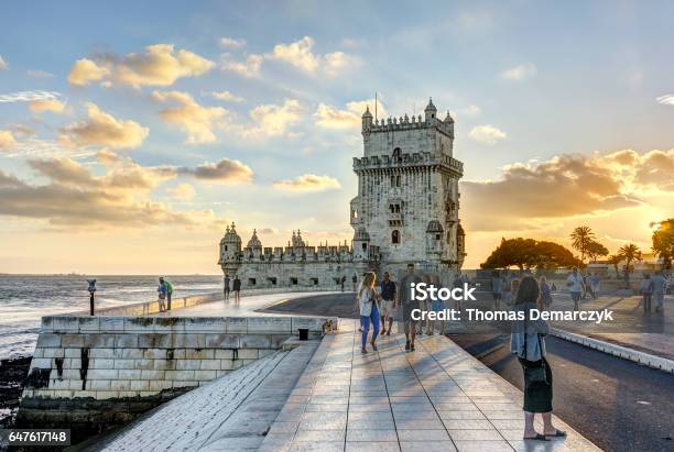 Tower Of Belem Stock Photo - Download Image Now - Lisbon - Portugal, Torre de Belem, Belém - Lisbon