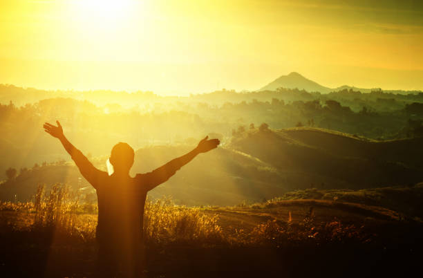 남자 추수 감사절 - human arm praying out men 뉴스 사진 이미지