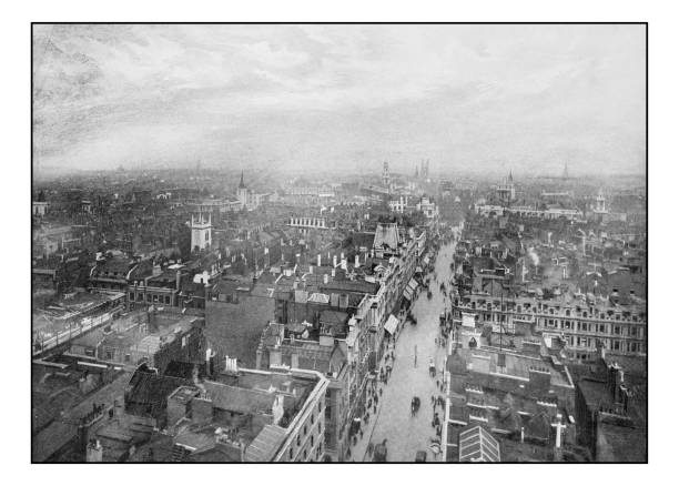 istock Antique London's photographs: View from Bow Church 647630274
