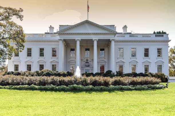 istock The White House in Washington DC; northern facade 647630470