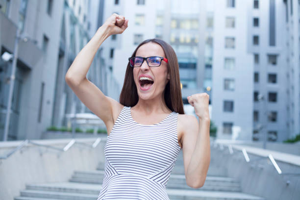 istock Young beautiful business woman. 647630770
