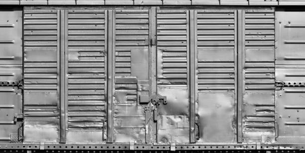 istock old metal warehouse door 647636358