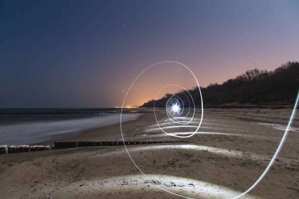 istock Light portal ono the beach 647636472