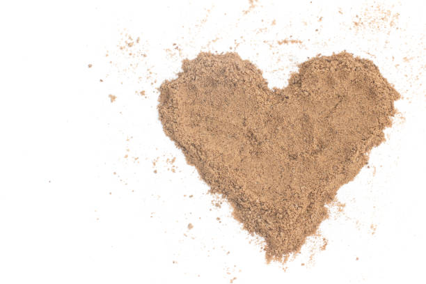 istock Mascavo brown sugar heart shaped 647637922