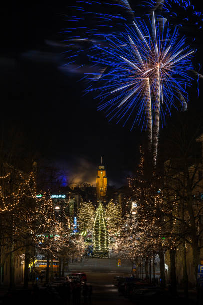 istock New Years Eve celebration, Lahti, Finland 647664820