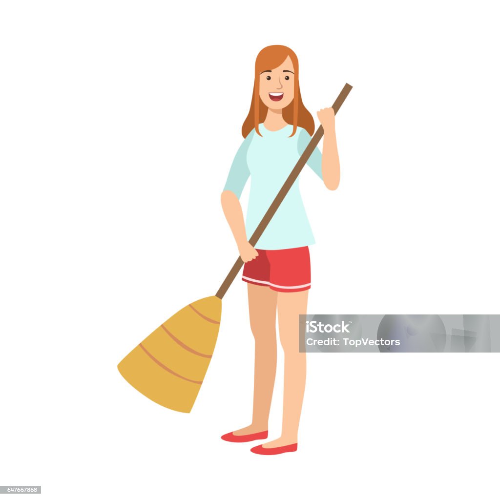 Ilustración de Mujer Barriendo El Suelo Con Escoba Personajes Adultos De Dibujos Animados Limpiando Y Incitando y más Vectores Libres de Derechos de Adulto - iStock Ilustración de Mujer Barriendo El Suelo Con Escoba Personajes Adultos De Dibujos Animados Limpiando Y Incitando y más Vectores Libres de Derechos de Adulto - iStock
