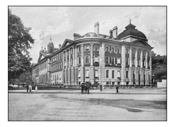 istock Antique London's photographs: New admiralty offices 647676544