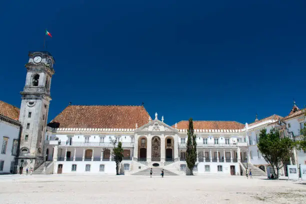 Photo of Coimbra University in central Portugal