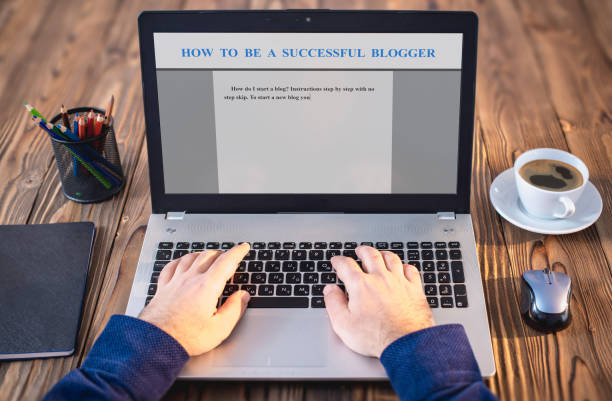 istock Working As A blogger In Home Office 647688538