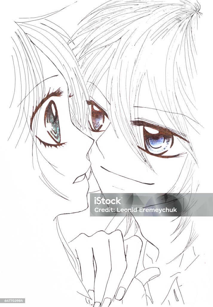 Ilustración de Dibujo Del Estilo De Anime Imagen Enamorada Chica Y El Chico De La Imagen En El Estilo De Anime Japonés y más Vectores Libres de Derechos de Abstracto - iStock Ilustración de Dibujo Del Estilo De Anime Imagen Enamorada Chica Y El Chico De La Imagen En El Estilo De Anime Japonés y más Vectores Libres de Derechos de Abstracto - iStock