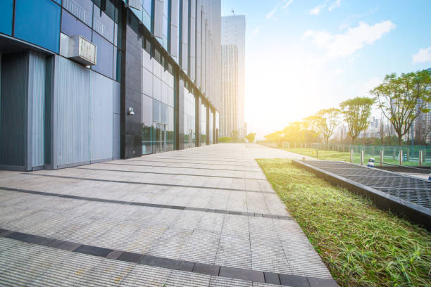 istock Windows of Skyscraper Business Office 647714212
