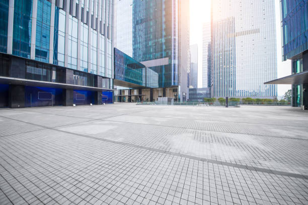 istock Windows of Skyscraper Business Office 647714810