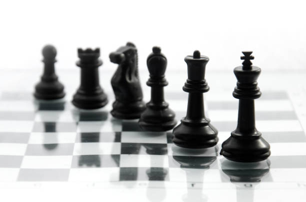 istock Chess figure isolated on the white background 647721862