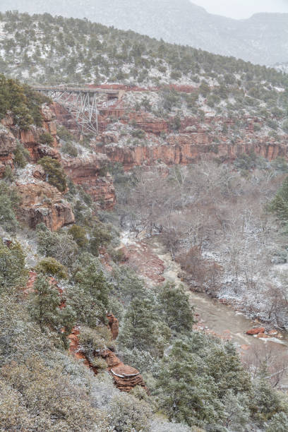 istock Winter Storm at Sedona Arizona 647724798