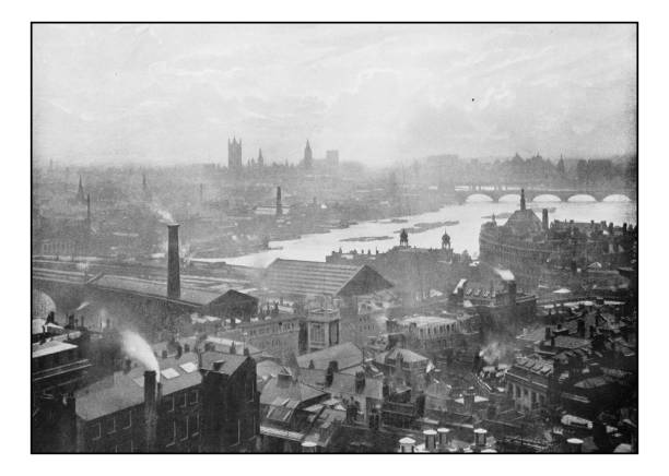 istock Antique London's photographs: View from St Paul's Cathedral 647725950
