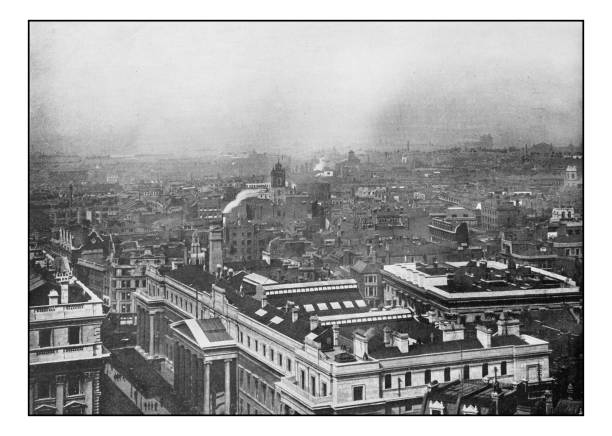 istock Antique London's photographs: View from St Paul's Cathedral 647728048