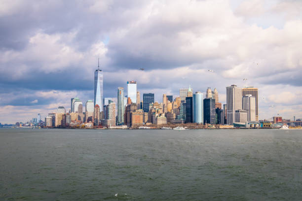 istock Lower Manhattan Skyline - New York, USA 647739296