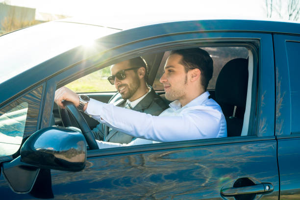 istock Friends in the car 647752938
