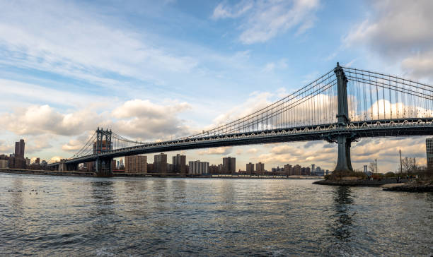 istock Manhattan Bridge and Manhattan Skyline - New York, USA 647768988